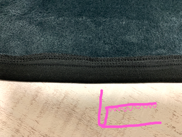 ハンドメイド　Handmade ボトルネックのウール　フレンチ袖コート　裏地ポケット付きホビーラホビーレ　C＆S LIBERTY  ハンドメイド 圧縮ウールボトルネックｏｐ::handmade