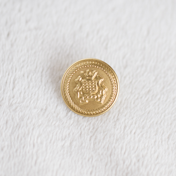 【ボタン】艶なしメタルボタン（21ミリ）