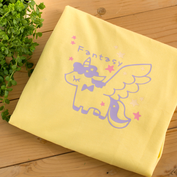 【アイロンシート】ねむねむユニコーン