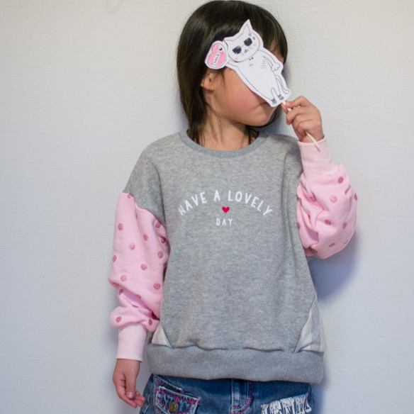 【アイロンシート】ペアハート