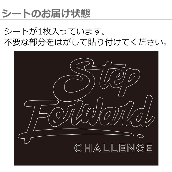 【アイロンシート】STEP