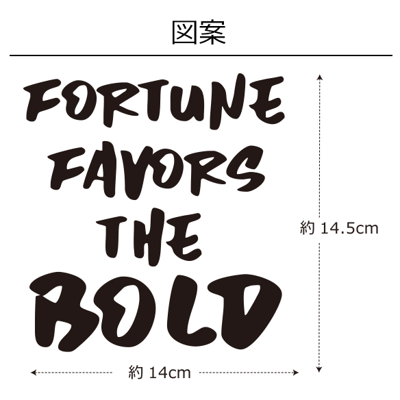 【アイロンシート】FORTUNE