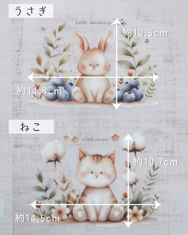 フルカラーアイロンシート サイズ