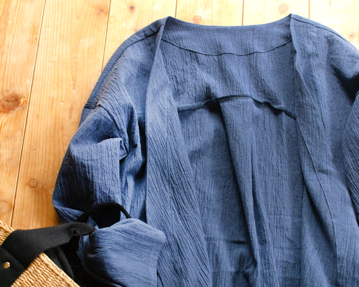 【販売用型紙】リニューアル☆アイラインカーディガン（布帛専用）