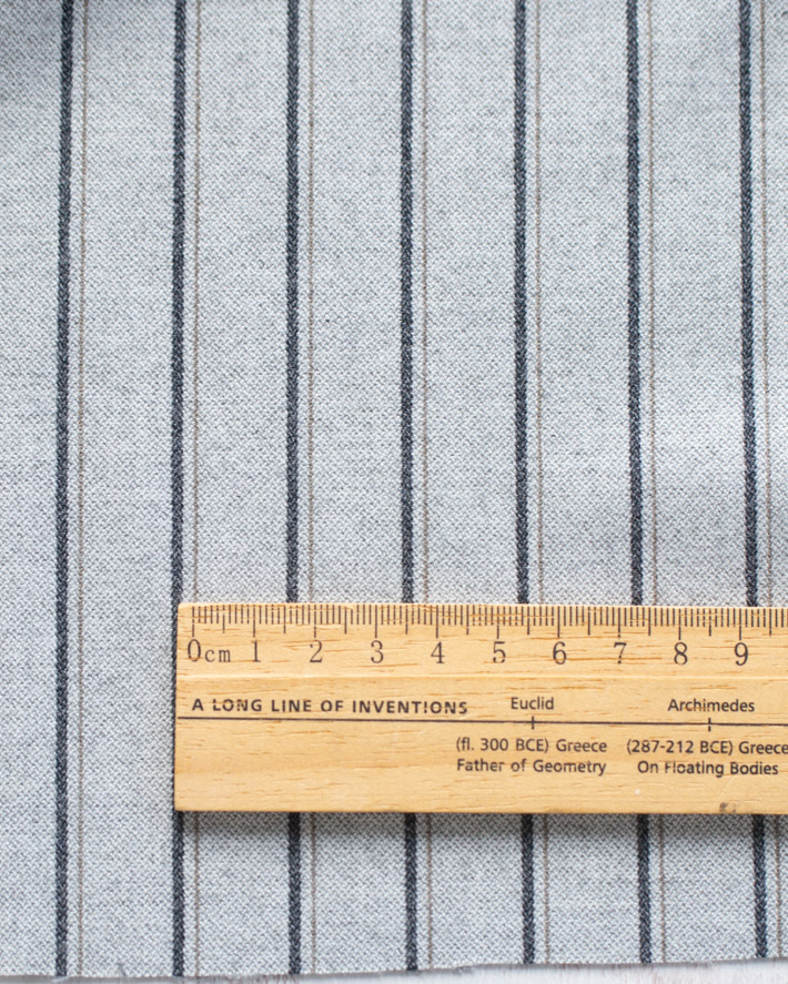 【布帛】微起毛やわらか2WAY ストレッチクロス（プチチェック/ランダムストライプ）