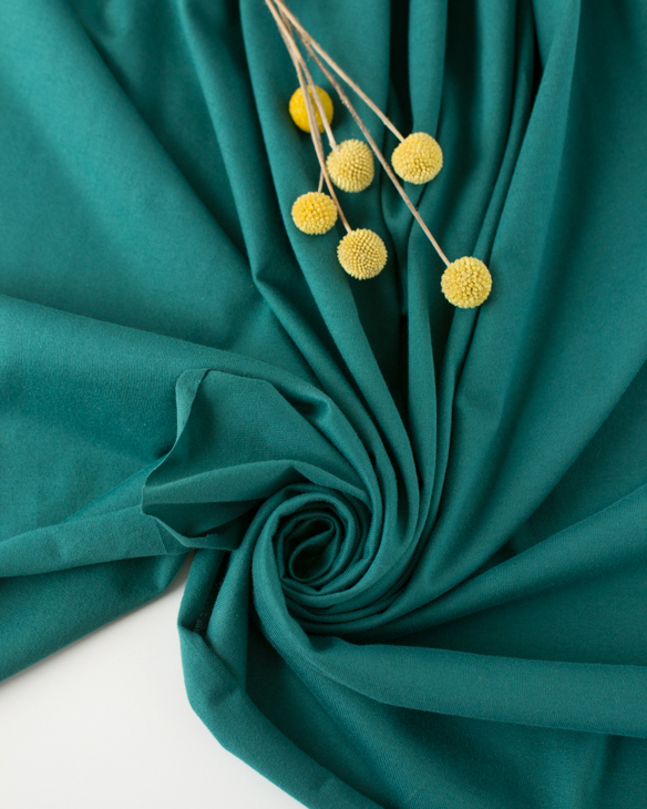 【ニット】40/2 クラシック天竺（ビリジアン）