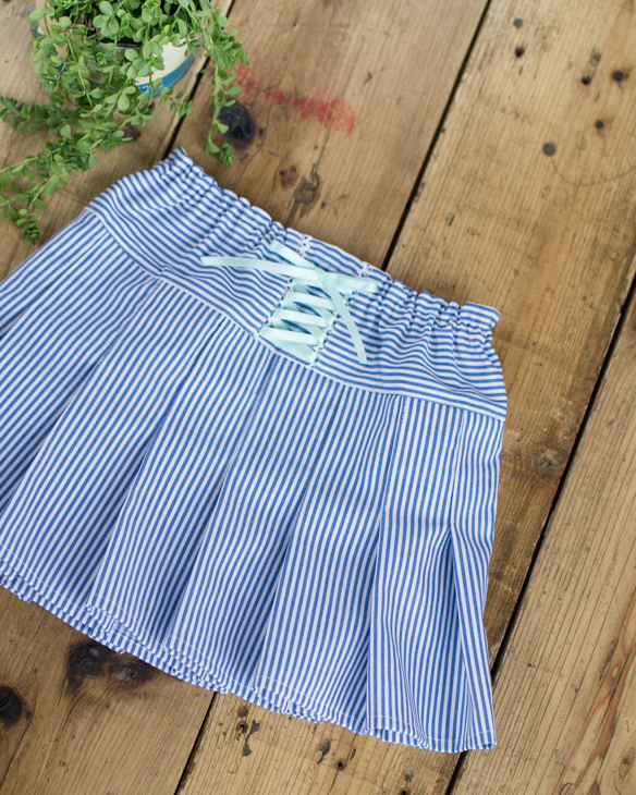 布帛】T/C ヒッコリーデニム（ブルー） オーダーカット