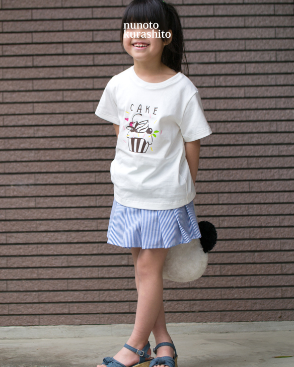 【布帛】T/C ヒッコリーデニム（ブルー）