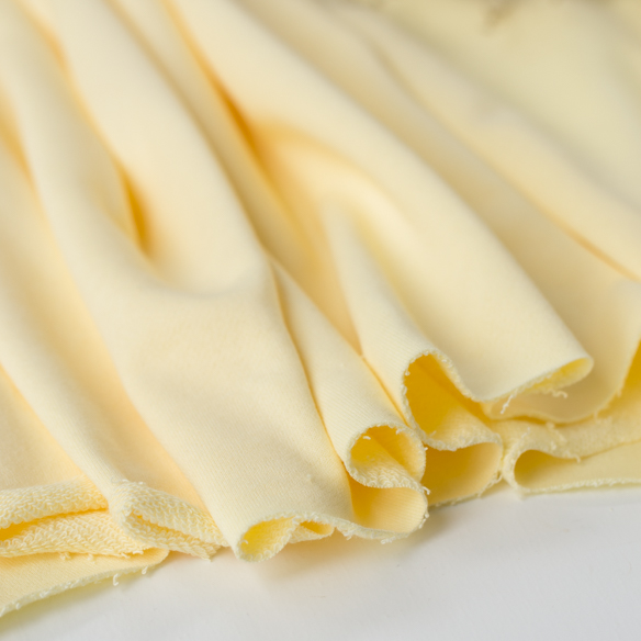 【ニット】みんなの裏毛ニット（イエローダイヤモンド）