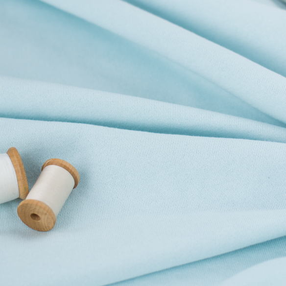 【ニット】みんなの裏毛ニット（アクアマリン）