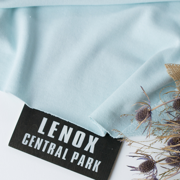 【ニット】みんなの裏毛ニット（アクアマリン）