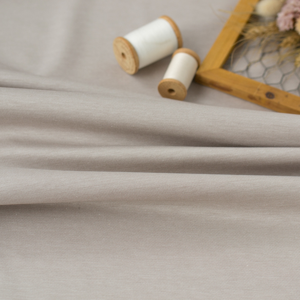 【ニット】ツィード風大人なストレッチなジャガードニット（キャメルライトブラウン）オーダーカット