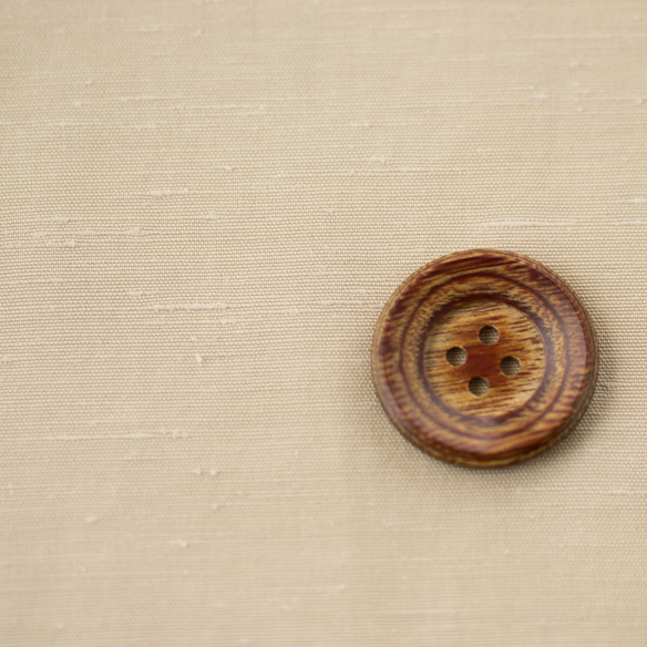 【布帛】アセテート混・スラブクロス（ベージュ）オーダーカット