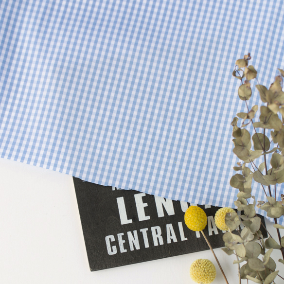 【布帛】幅広♪縫いやすい先染め双糸・ギンガムチェック（２色）