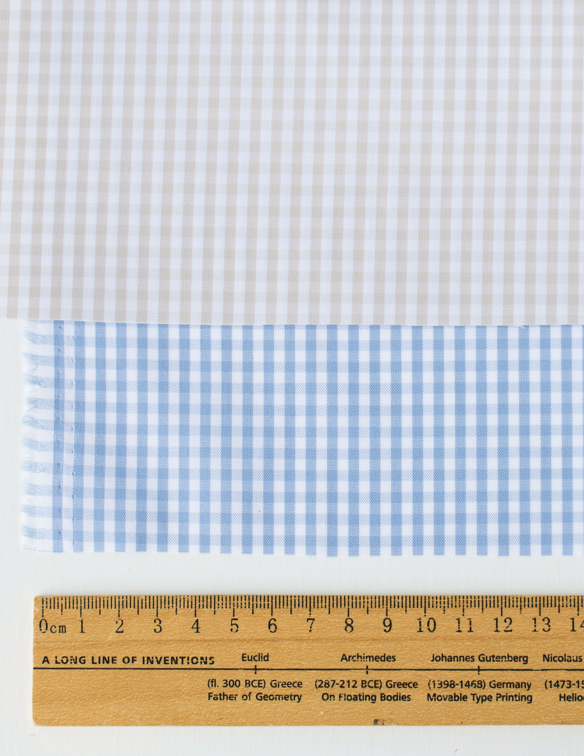 【布帛】幅広♪縫いやすい先染め双糸・ギンガムチェック（２色）