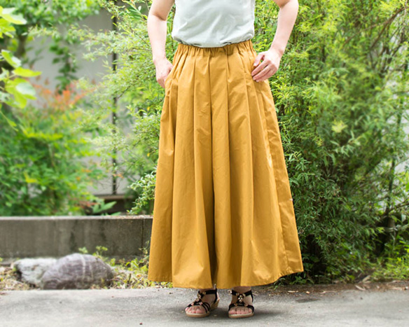 【販売用】【型紙】前タックキュロットパンツ