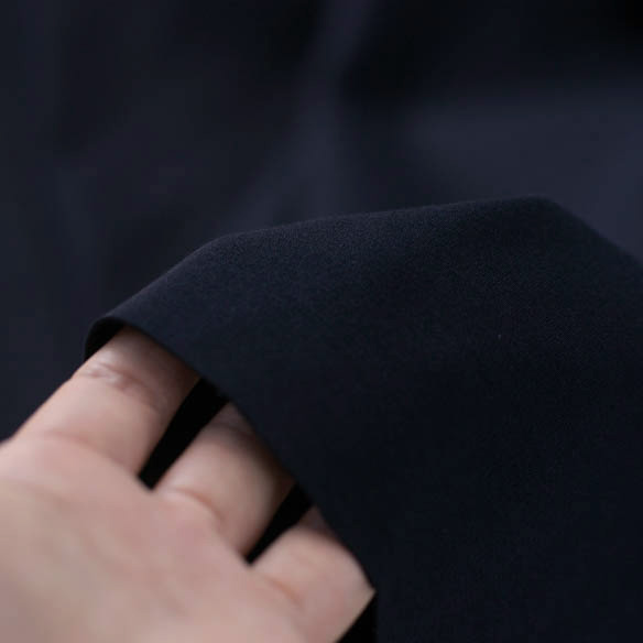 【こだわりニット】セレモニー服にも使える！綿100％シルケットバイオ加工40/ポンチニット（オフホワイト）オーダーカット