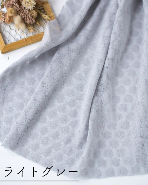 【ニット】羽織物や重ね着に♪レース調ジャガードニット（５色）