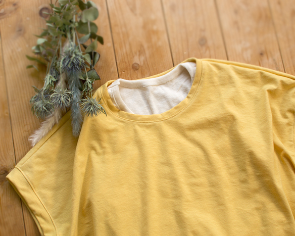 【ニット】テンション低めで縫いやすい♪スラブＳＺ天竺ニット（2色展開）オーダーカット 