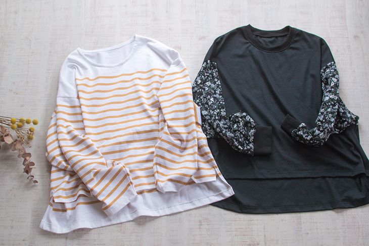 【プレゼントパターン】ゆるドルマンver2(ニット生地用)