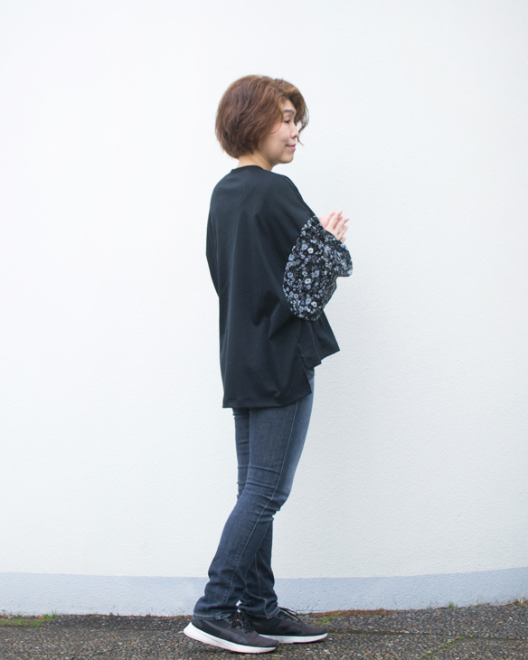 【プレゼントパターン】ゆるドルマンver2(ニット生地用)