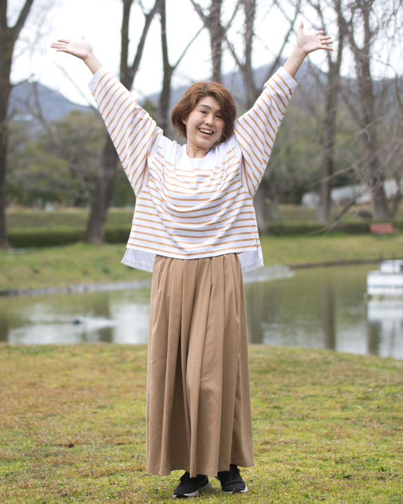 【プレゼントパターン】ゆるドルマンver2(ニット生地用)