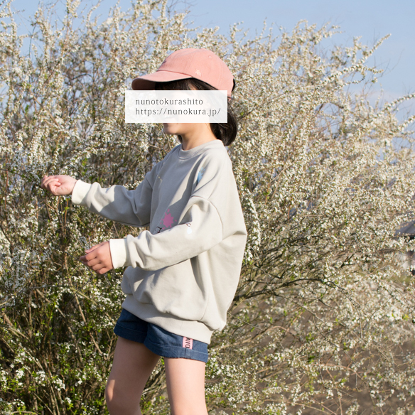 【プレゼントパターン】キッズ・ドロップショルダープルオーバー