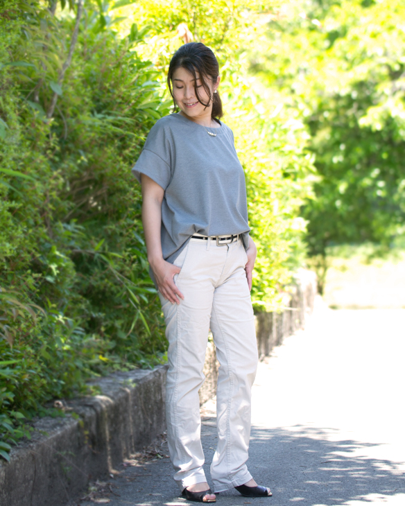 【プレゼントパターン】ワイドな半袖Tシャツ2022