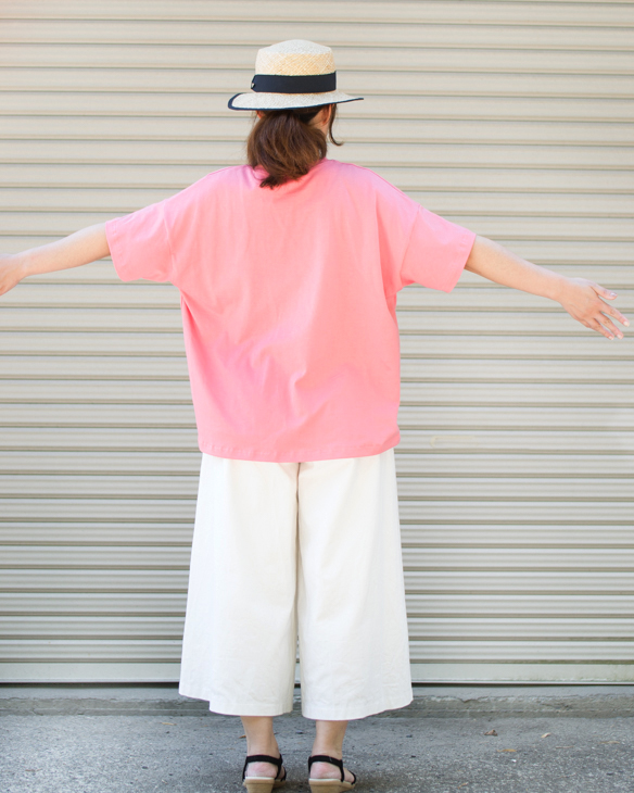 【プレゼントパターン】ワイドな半袖Tシャツ2022