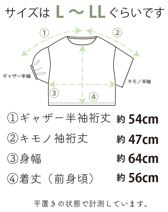 【プレゼントパターン】ゆるドルマンver2（布帛生地用）