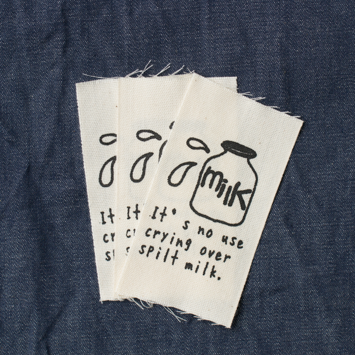 【オリジナルタグ】Milk（テープ幅：45ミリ）