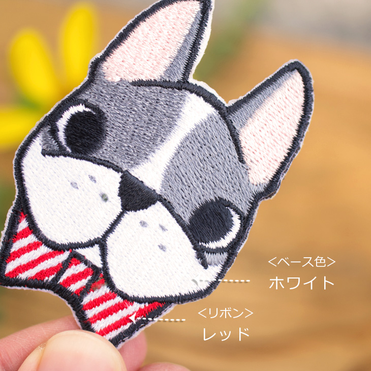 【オリジナルワッペン】ブルドッグ・うさぎ・吹き出し